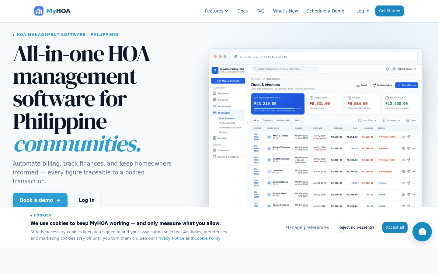 MyHOA.ph official website